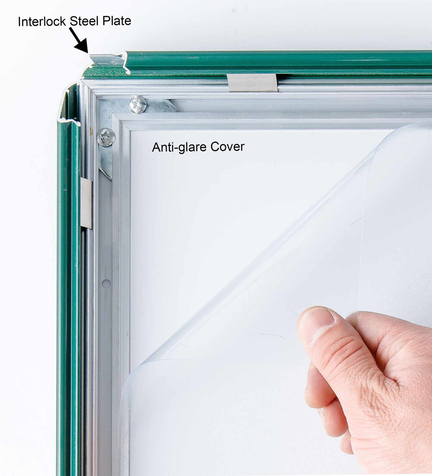 Green A0 Lockable Snap Frame Poster Frames Direct