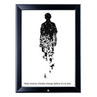 Black  A1  Lockable Snap Frame Thumbnail