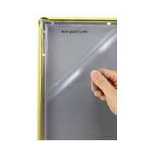 Gold A4 25mm Snap Frame Thumbnail