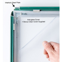 Green A2  Lockable Snap Frame Thumbnail