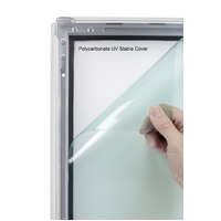 Silver 8.5 x 11 Inch 25mm Snap Frame Thumbnail