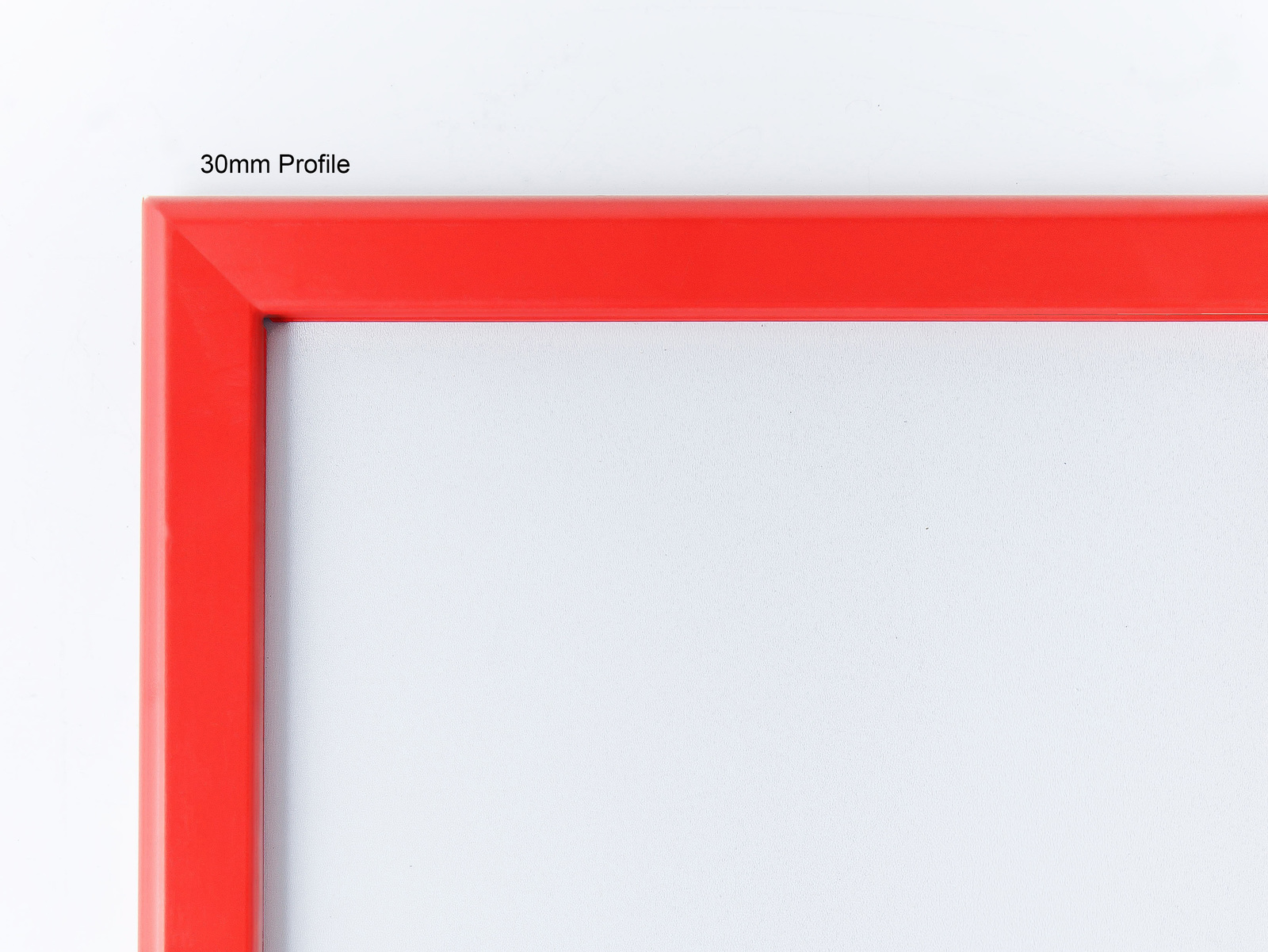 Red A1  Lockable Snap Frame