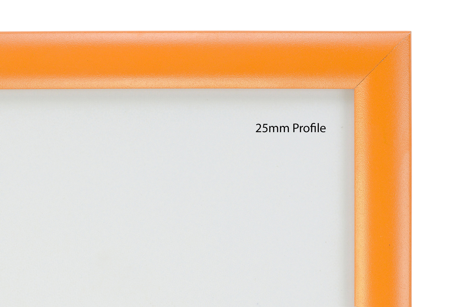 Orange A2 25mm Snap Frame
