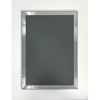 Silver A2 25mm Snap Frame Clear Cover Thumbnail