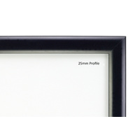 Black 20 x 30 Inch 25mm Snap Frame Thumbnail