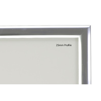 Chrome A2 25mm Snap Frame Thumbnail