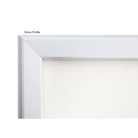 Silver A0  Lockable Snap Frame Thumbnail