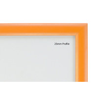 Orange A2 25mm Snap Frame Thumbnail