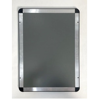 Black Round Corner A3 25mm Snap Frame Clear Cover Thumbnail