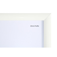 Large View White A2 25mm Snap Frame Thumbnail
