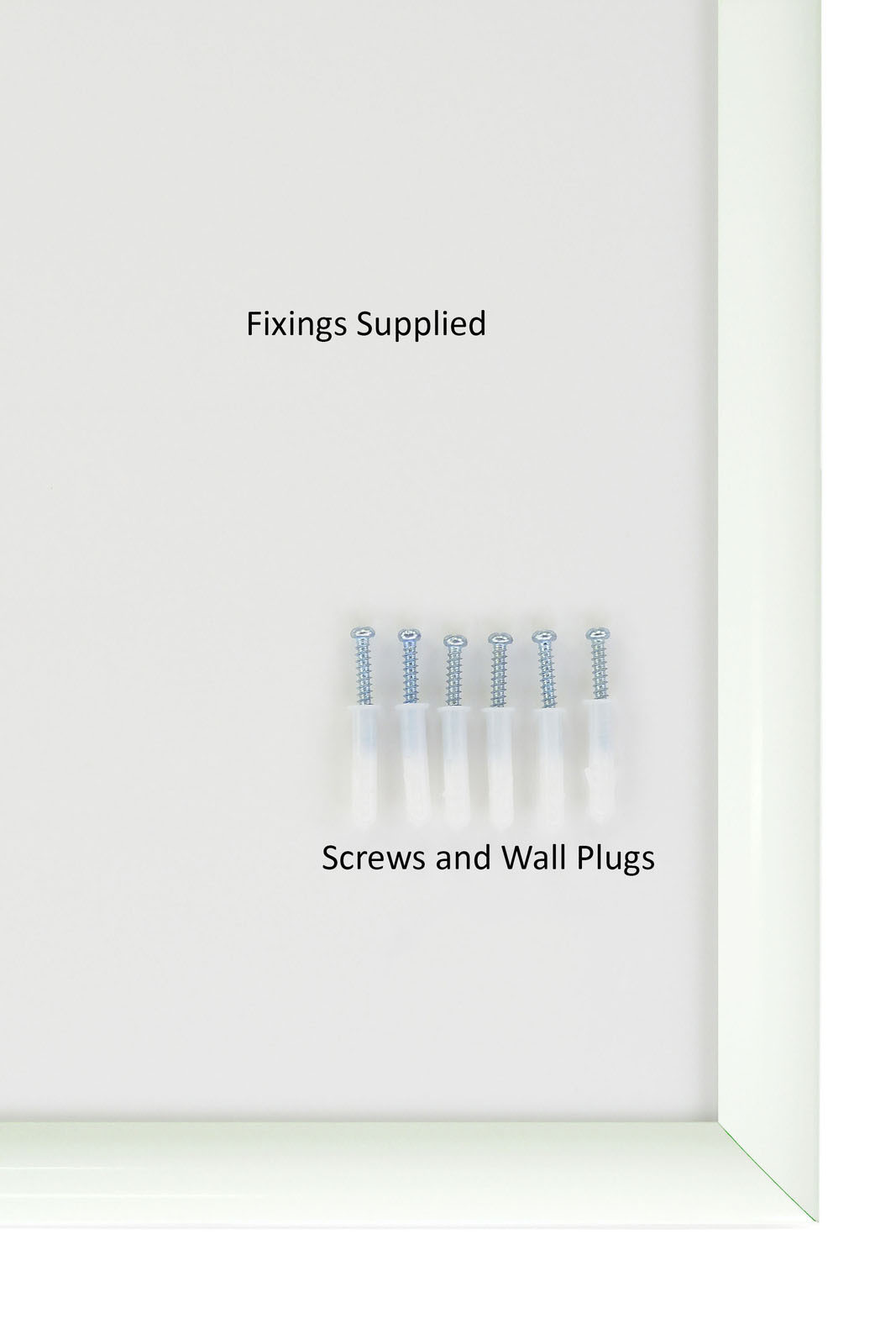 Large View White A2 25mm Snap Frame