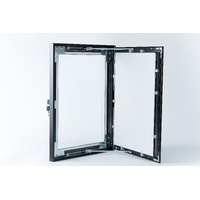 A4 Black Lockable Poster Case Thumbnail