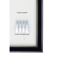 Black A4 25mm Snap Frame Anti-Glare Cover Thumbnail