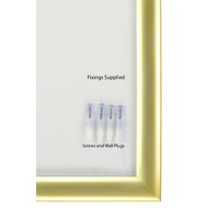 Gold A4 25mm Snap Frame Thumbnail