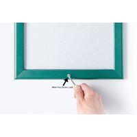 Green A2  Lockable Snap Frame Thumbnail