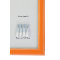 Orange A2 25mm Snap Frame Thumbnail