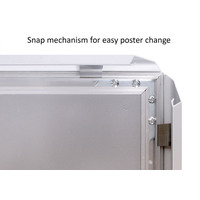 Silver 700x1600mm Snap frame Thumbnail