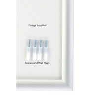 Silver A5 25mm Snap Frame Anti-Glare Cover Thumbnail