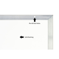 Silver A5 25mm Snap Frame Anti-Glare Cover Thumbnail